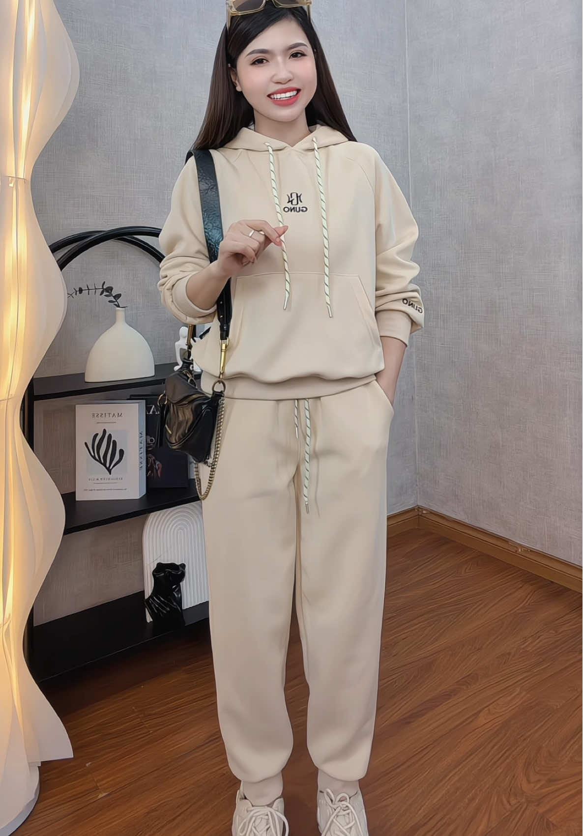 Bộ nỉ hoodie guno #tranghaycuoi #boninu #bonihoodie #boniguno #guno 