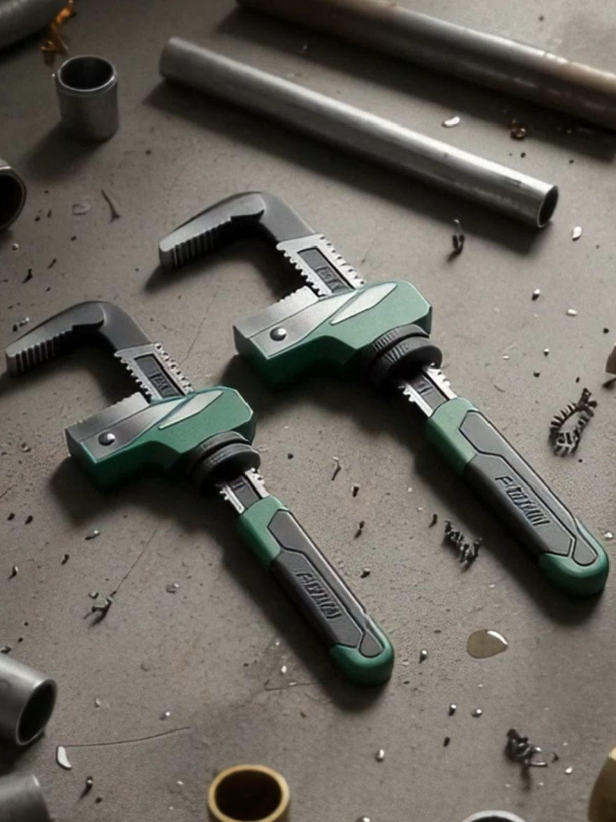 Kunci serbaguna yang wajib ada di setiap kotak perkakas!  Membuka dan memasang mur/baut jadi super gampang.  Desain kokoh, anti karat, dan nyaman digenggam.  Siap selesaikan semua masalah perbaikanmu! ✨ #pipawrench #kuncipipa  #perkakas  #alatrumahtangga #tukang 