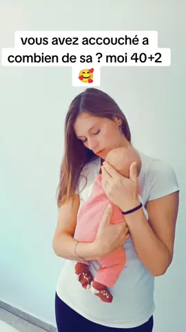 Et 34+5 pour Hugo 🥹 #viedemaman 