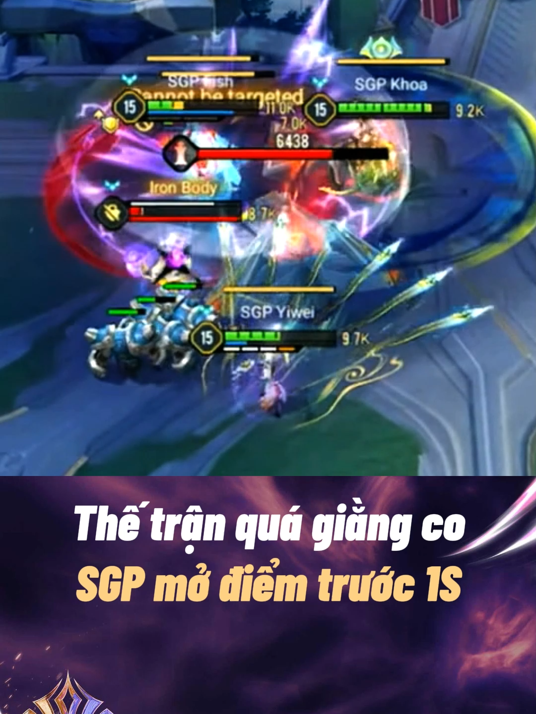 SGP mở điểm trước 1S sau 25p giằng co kịch tính #AIC2025 #BurnYourShadowBlazeYourGlory #IF #Recap #GamingOnTikTok