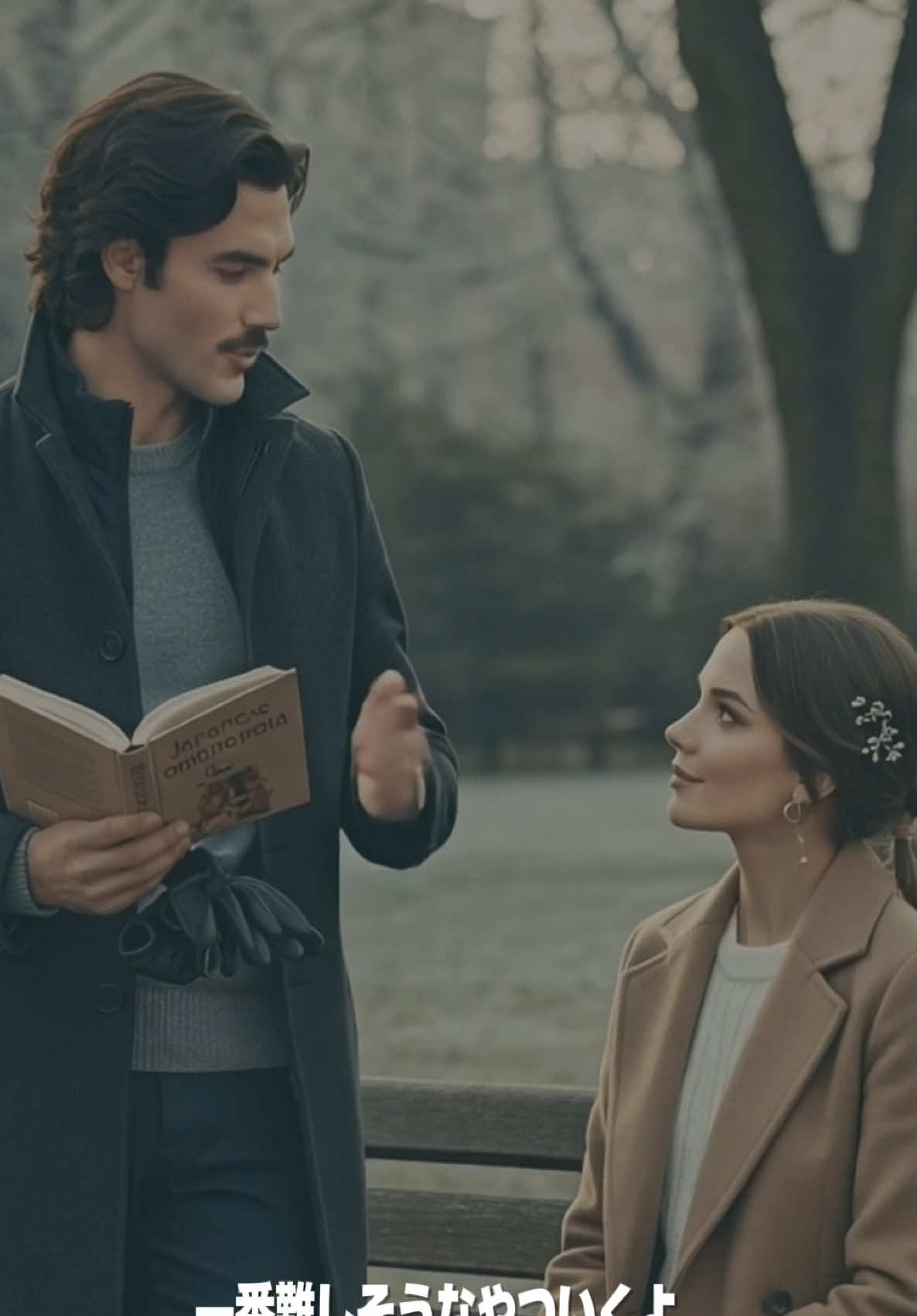 オノマトペを制す者は、日本語を制す - He Who Masters Onomatopoeia Masters Japanese. 「ハンドイットオーバー」とある日の、エリックとアレクシア #AIShortFilm #ショートコント