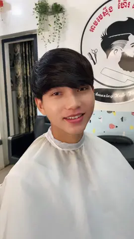 Before and after with boy cute 🥰 #សៀមរាប #amazing #hair 