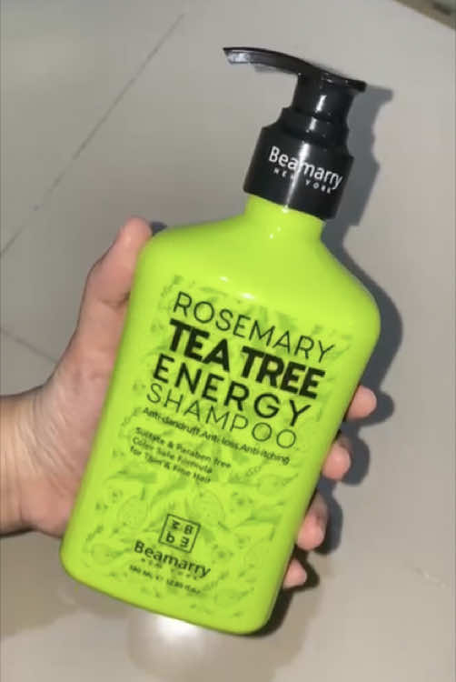 Rosemary Tea Tree Shampoo 🥰 #hairloss #nonsls #antiketombe  #SiPalingAffiliate #SiPalingViral