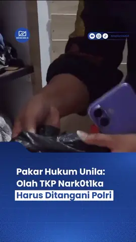 Pakar Hukum Universitas Lampung menegaskan bahwa olah TKP nark0tika hanya dapat dilakukan oleh Polri sesuai kewenangan hukum acara pidana. Penanganan TKP, pengamanan barang bukti, hingga proses penyidikan harus mengikuti prosedur resmi agar hasil penyidikan tetap sah dan tidak menimbulkan masalah di pengadilan. Kesalahan prosedur bukan sekadar teknis—tetapi bisa menggagalkan proses hukum dan melemahkan pemberantasan nark0tika. Karena itu, penanganan TKP wajib berada di tangan penyidik yang berwenang. Menurut akademisi Unila, kepatuhan terhadap aturan adalah kunci agar penegakan hukum tetap efektif, kredibel, dan tidak menimbulkan kesalahpahaman publik. Jadi… semua sudah jelas di KUHAP. Pertanyaannya emang ada yang mau ambil kewenangan Polri? #BreakcaseID #PolriPenyidikUtama #TKP #Polri #Penyidikan 