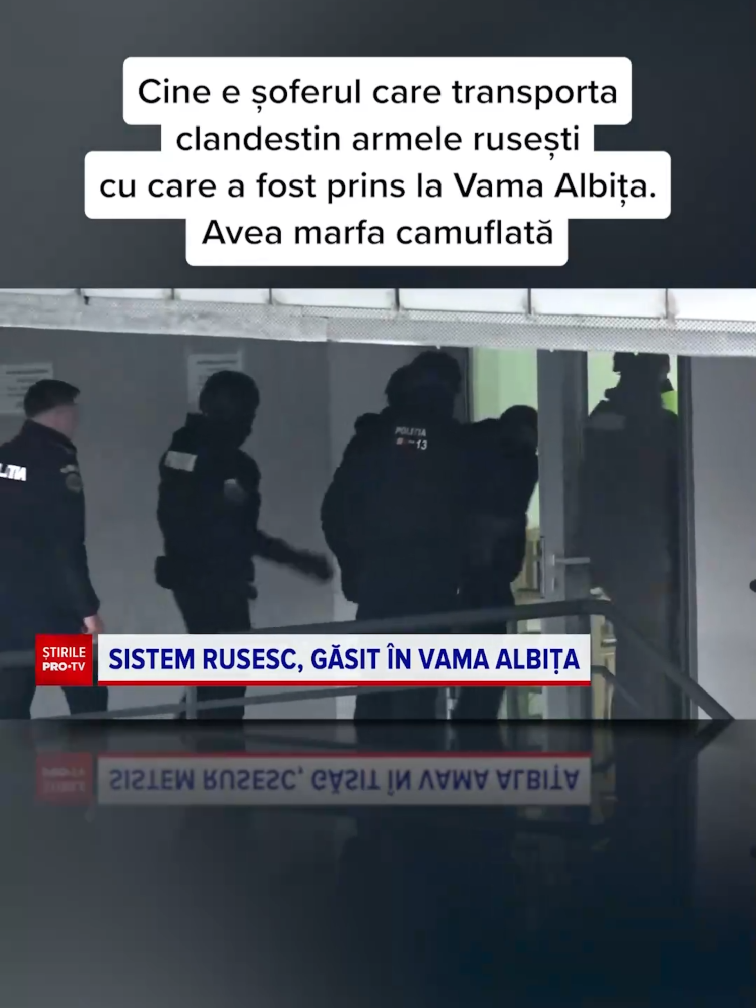 Ies la iveală detalii surprinzătoare în cazul transportului clandestin de armament militar descoperit în vamă Albița. #news #stirileprotvdeastazi #protv #protvromania #stiri