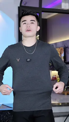 Áo polo dài tay 3TH cổ tròn ch