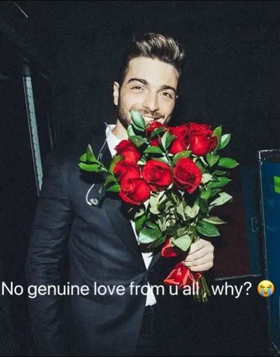 I need someone to tell me I love you gainluca from button of her heart and I promise to do anything to protect our love ❤️