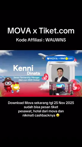 gak sabar banget 😍 #mova #tiketpesawatmurah #movaaffiliate #tiketdotcom #tiketpesawatmurah 