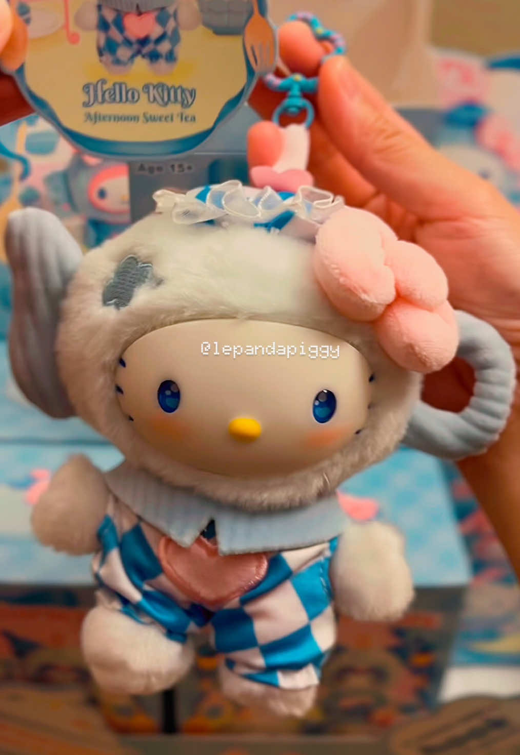 Unboxing Sanrio Characters Blue Flutter Series Plush Relaxing Toy #gifted