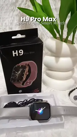 H9 Pro Max Sport Digital Smart watch #smartwatch #promax #digitalsmartwatch #watch #fyp 