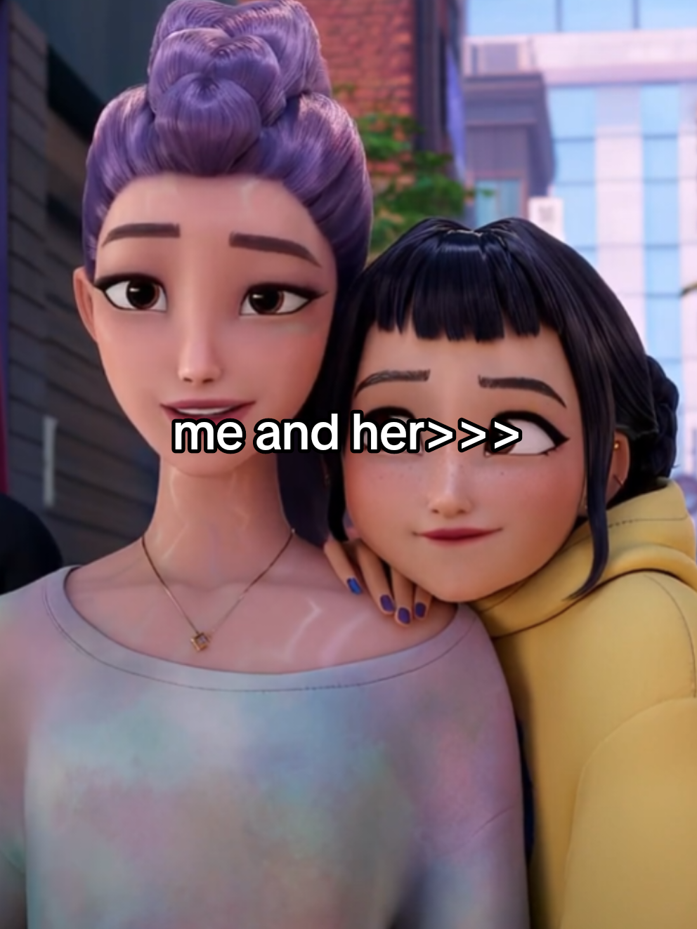 for my sister 💕 #zoerumi #kpopdemonhunters #xyzbca #viral 