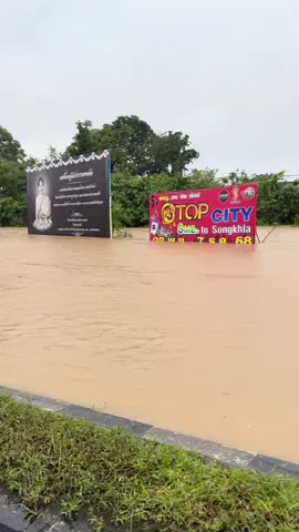 4เเยกน้ำน้อย น้ำมาเต็ม⛰️#เเยกน้ำน้อย #หาดใหญ่ #น้ำท่วมหาดใหญ่ #สายเก่า