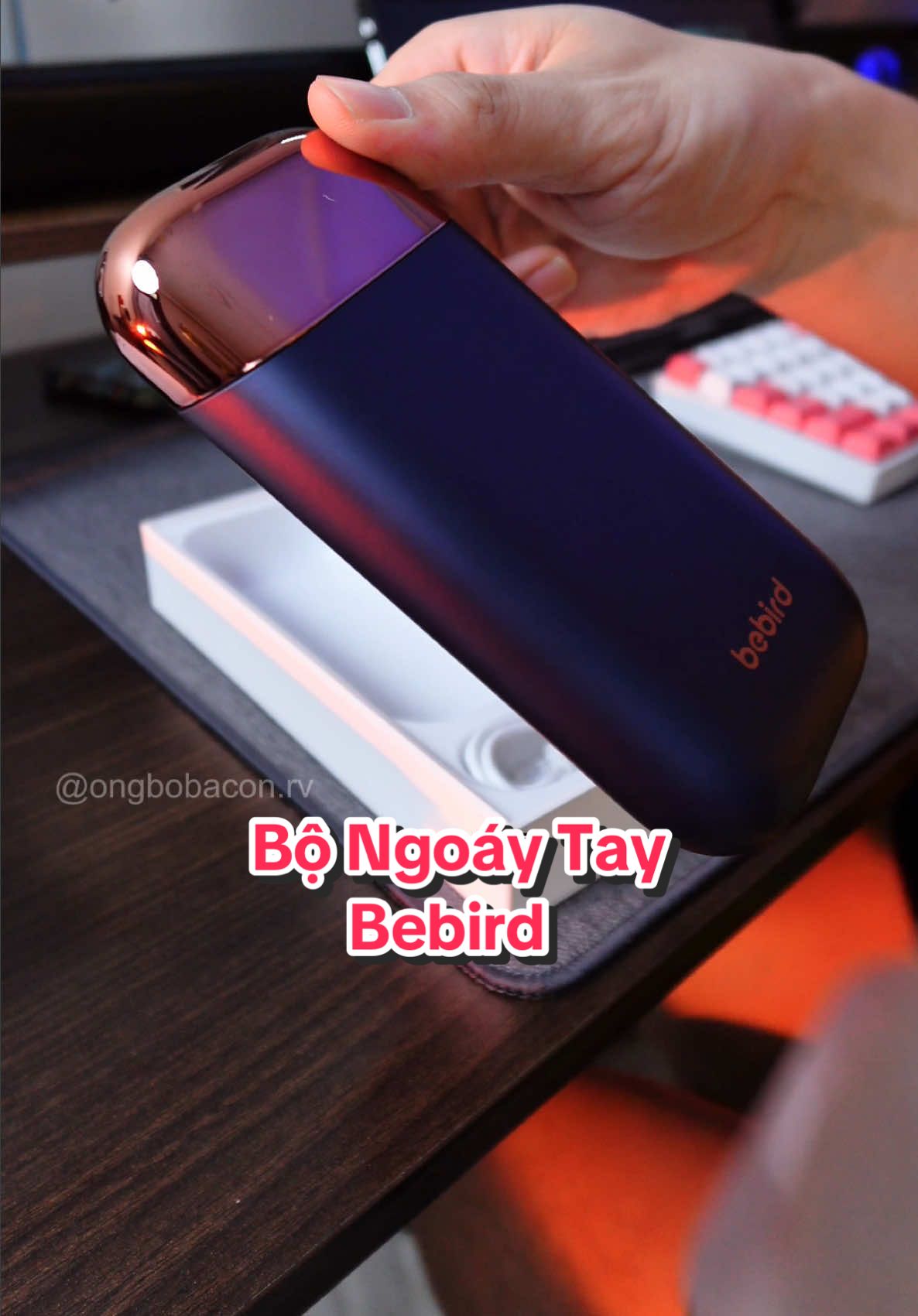 Dùng bộ ngoáy tai tại nhà thông minh của Bebird nó khác bọt hẳn #ongbobaconreview #LearnOnTikTok 