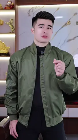 Áo khoác bomber 02 basic năng 