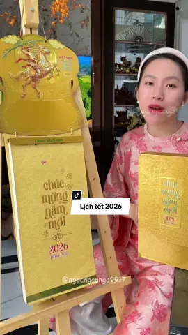 Lịch Tết 2026 có các dấu ấn lịch sử Việt Nam ý nghĩa #lichtet#lichthanhgiong #lich2026 #ngocngannga #nnnlichtet2026 