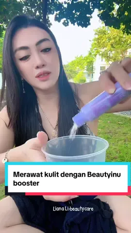 Perawatan kulit semakin cerah dan bersih dengan Beautyinu booster #beauty #biput #booster #bibitpemutih #goldpowder 