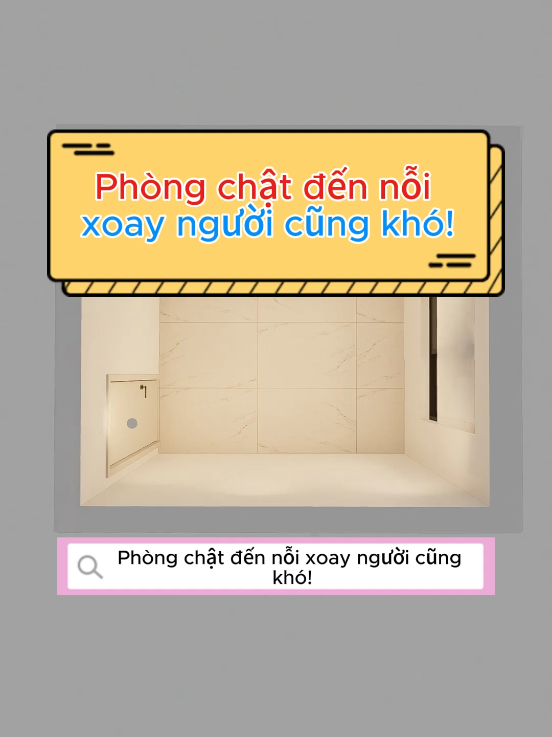 Phòng chật quay người cũng khó!#xuhuongtiktok #xuhuong #thietkenhadep #thietkenoithat #viral #xh #phongngudep #thietkephongkhach #noithatphongngu