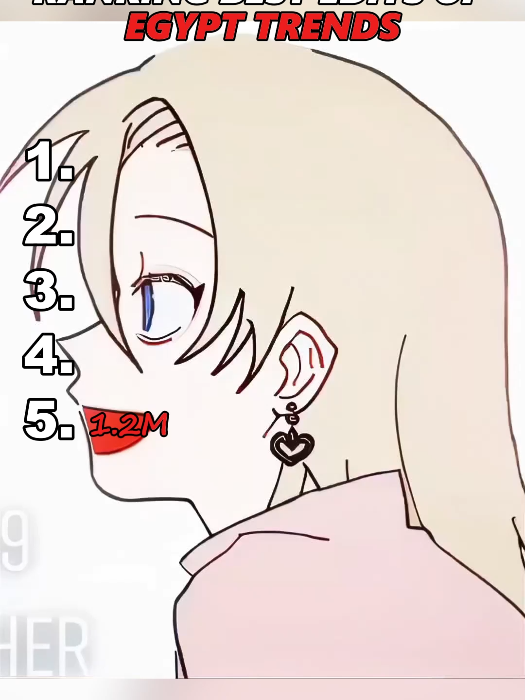 Top 5 edit of Egypt trend 🕺🥇 #edit #animefyp #typ #egypttrend #phonk