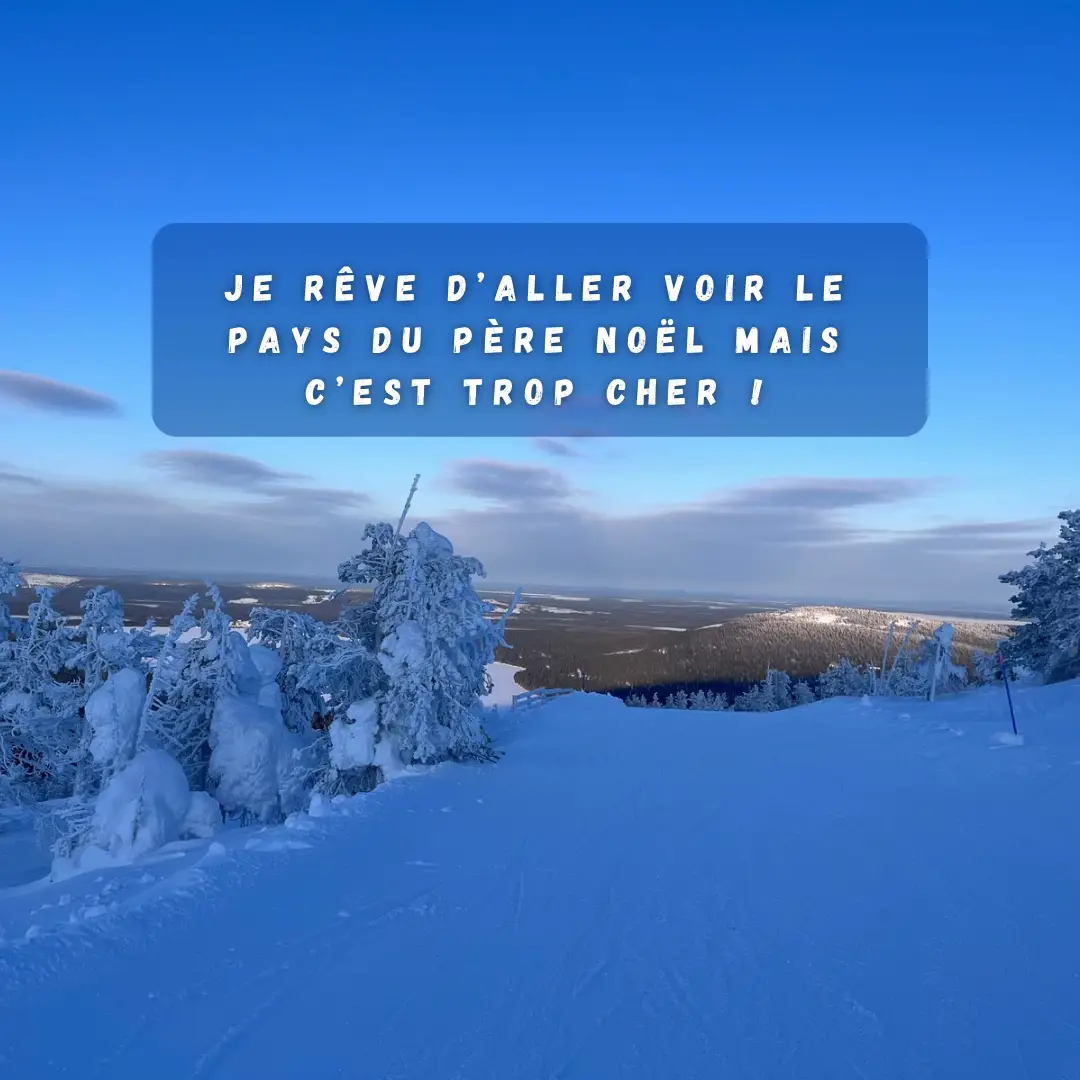 Tu rêves d’aller en Laponie mais tu penses que c’est hors budget ? 🎄🇺🇸 Regarde ça… 👀 ✈️ Vol A/R Bruxelles Charleroi - Rovaniemi : 147€ /pers 🏨 Studio 7 nuits : 769€ (soit 384,50€ par personne) ➡️ Total : 531,50€ par personne vol + hôtel 😱✨ Et tu veux le meilleur ? 👉 Regarde toutes les activités que tu peux faire à petits prix ! Et si tu réserves sur GetYourGuide on t’offre notre code promo PRETADECOLLER5 pour bénéficier d’une remise ! 💰  Nos meilleurs conseils pour voyager en Laponie ?  Un vol low cost, un logement Airbnb et surtout HORS DÉCEMBRE ! Janvier - Février et Mars sont les mois les plus féerique pour profiter de ce voyage, le Père Noël y vit toute l’année et les décorations et illuminations aussi ! 🎄 C’est d’ailleurs à cette période que tu auras les plus beaux paysages enneigés 😍 Tu peux clairement y aller sans exploser ton budget 🔥 Et n’oublie pas de consulter nos storys à la une dans la bulle 🫧 Laponie on te laisse toutes nos adresses, prix et conseils pour voyager en Laponie à petits prix !  #laponie #lapland #travel #voyage #rovaniemi      