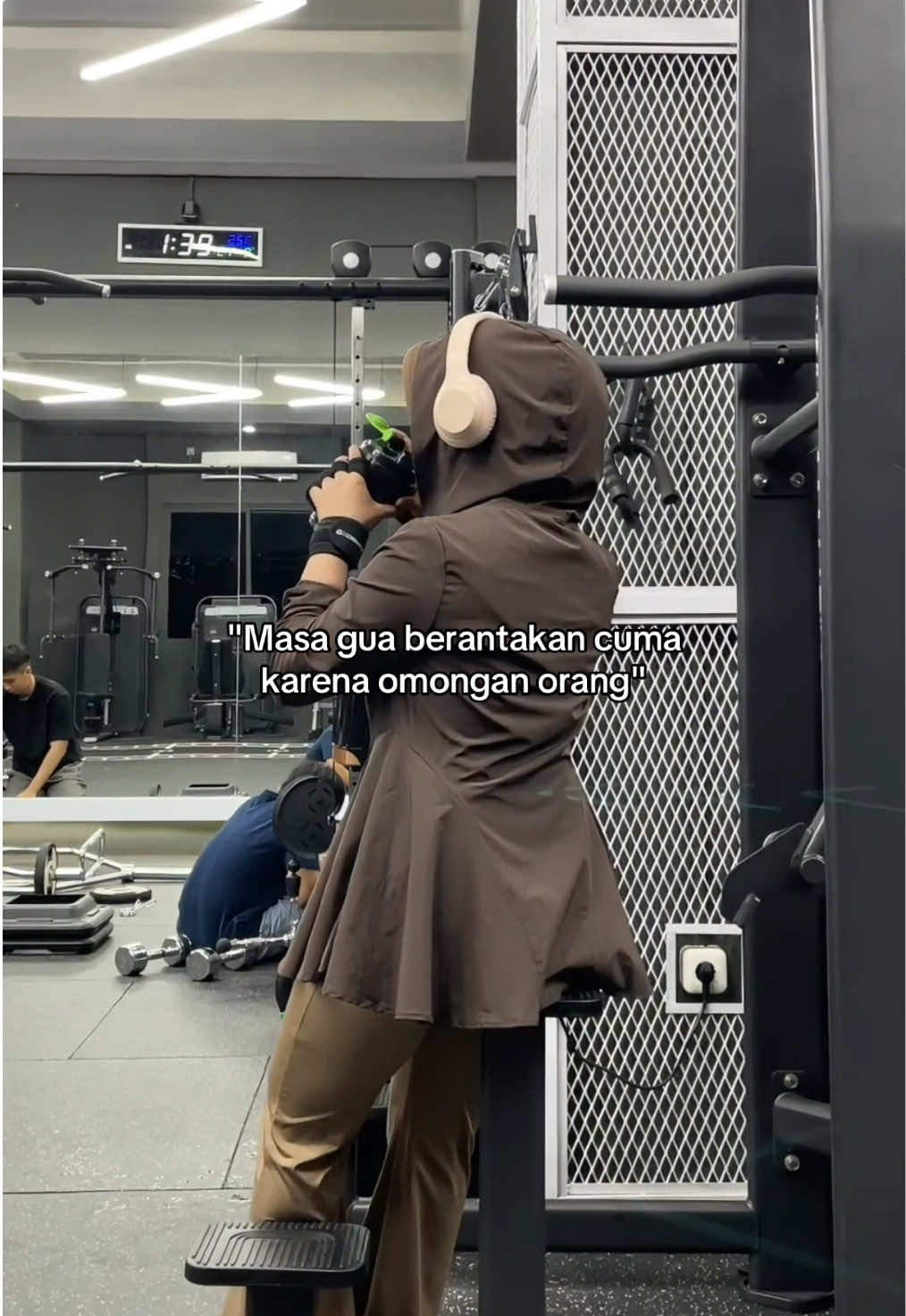 Alasan masuk gym ☺️🙏🏻