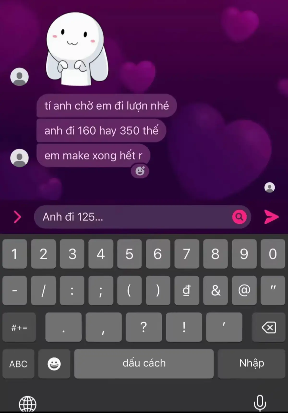 125 làm sao có được em