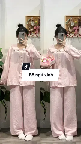 Bộ ngủ xinh iuu mặc nhà #bộđồngủ #maybeehomedress #setdoxinh 