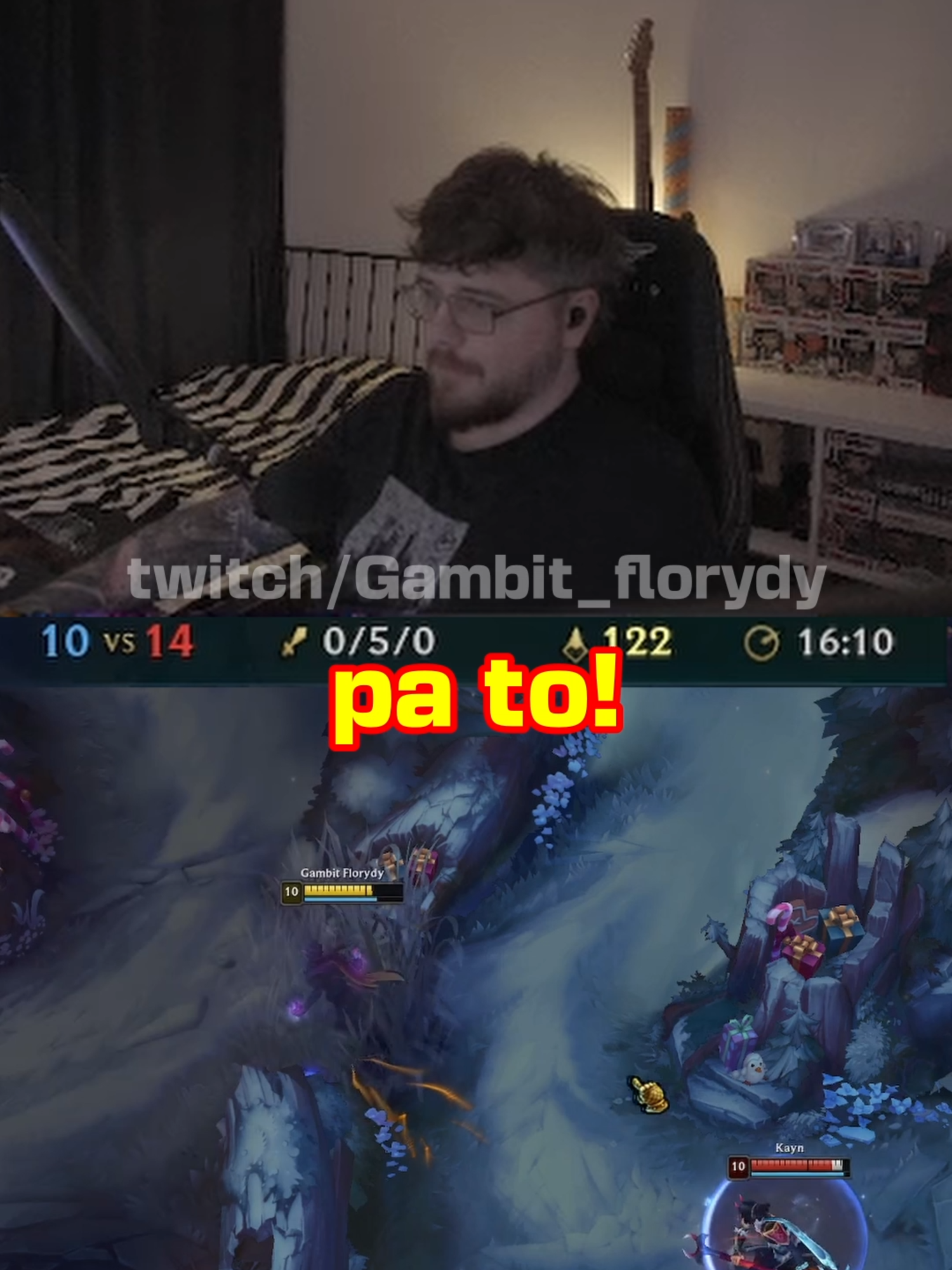 NIE MA ZNACZENIA JAK ZAGRASZ #stream #twitch #gambit #liga #LIGALEGEND #leagueoflegends