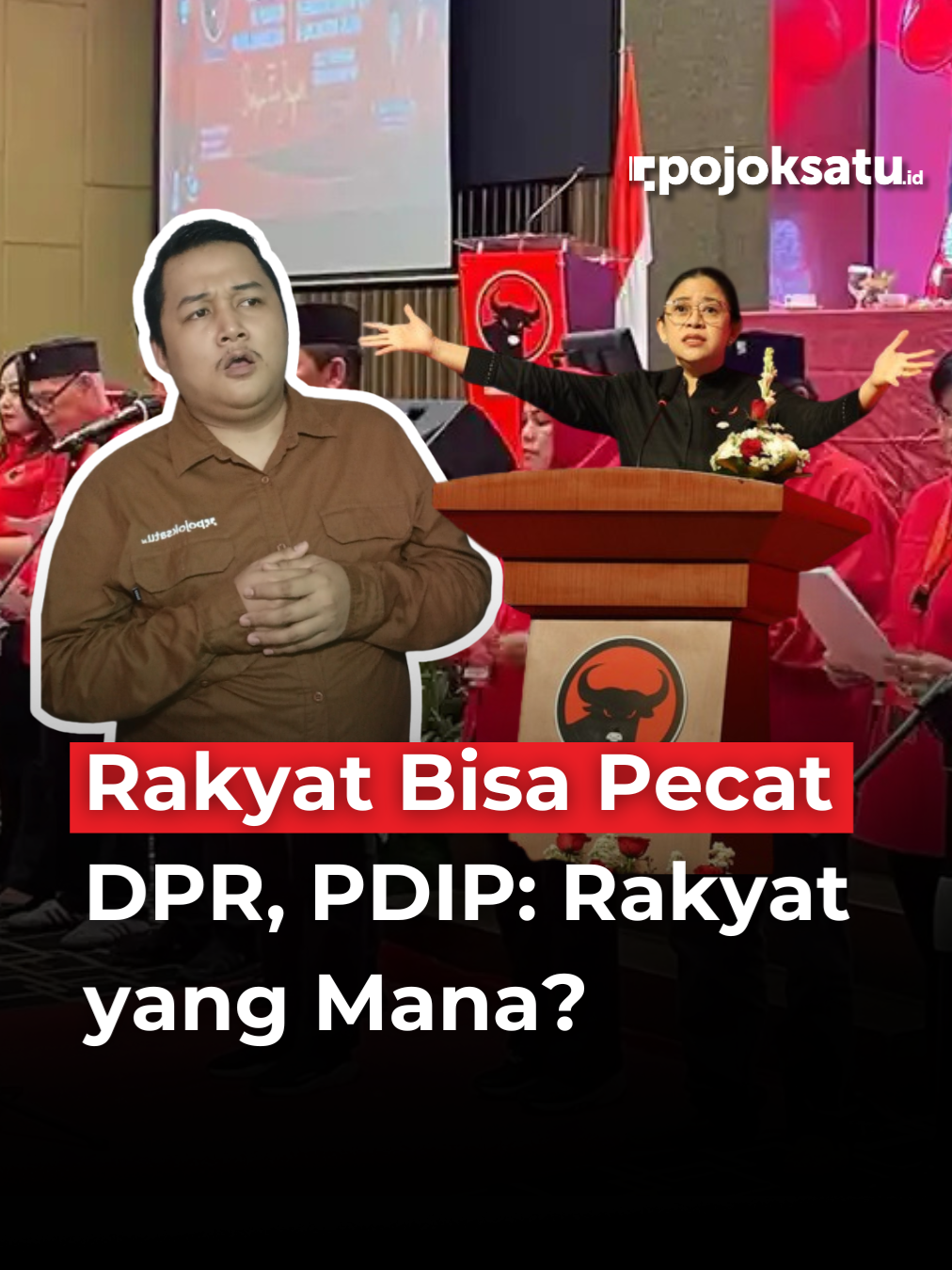 Mahasiswa menggugat ke MK agar rakyat bisa langsung memecat anggota DPR yang dianggap buruk kinerjanya. Gerindra, PAN, dan Golkar mendukung gugatan tersebut sebagai bagian dari pengawasan publik dan dinamika demokrasi. PDIP menolak, menyebut mekanisme recall rakyat tidak jelas dan pemecatan sebaiknya tetap melalui partai politik. Sikap ini menegaskan PDIP paling defensif terhadap penguatan kewenangan rakyat, sementara tiga partai lain santai setuju. #pojoksatu #dpr #pojoksatuberita