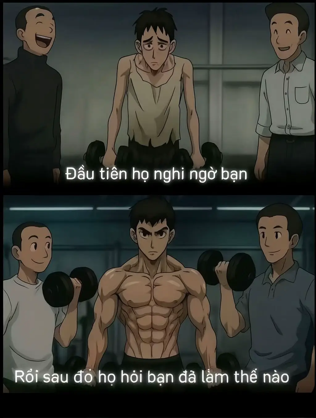 Đăng nhập đầy đủ để nhận quà tân thủ 🤣 #thaydoibanthan #gym 