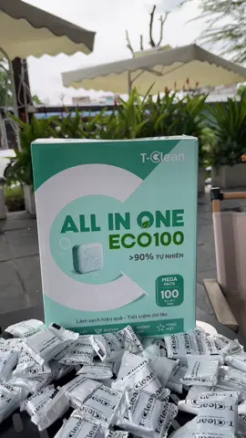 Hộp 100 viên rửa chén bát T-clean #xuhuongtiktok #tclean 