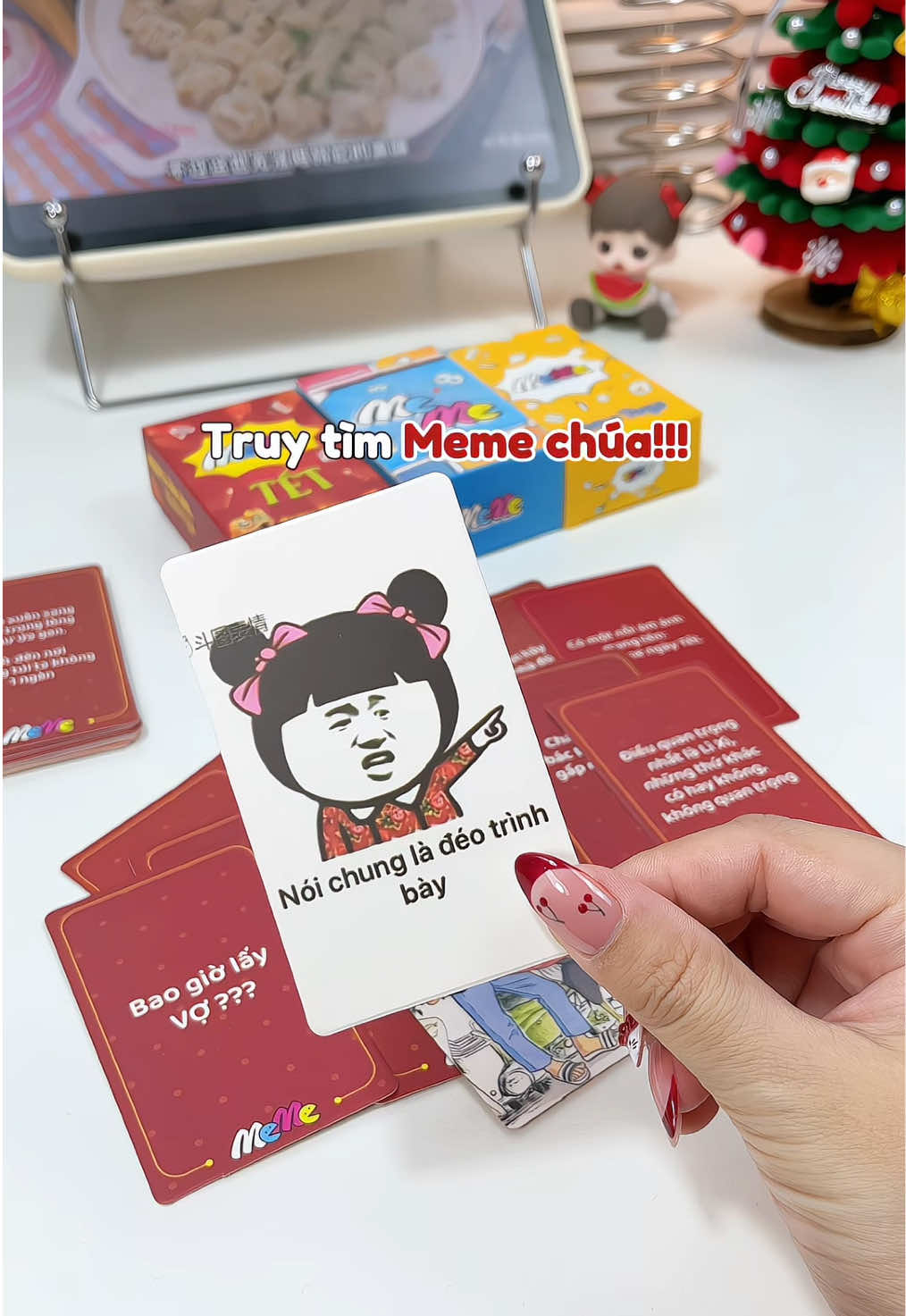 Tag ngay hội bạn zô đâyy #memetet #memechua #trochoingaytet #tet2026 #unboxcungna 