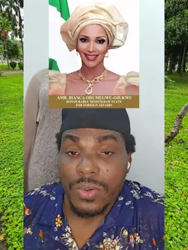 Out of 10 delegat£s Nigeria government sent to America, Bianca Ojukwu is among them.  #igbolanguage #igbotiktok #igbokwenu #fyp #igboamaka 
