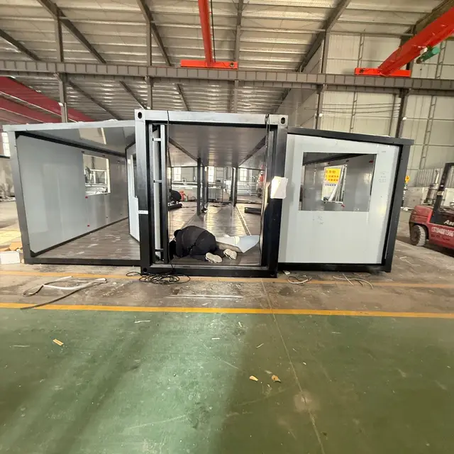 Looking for a durable and ready-to-use modular home? Our factory-built expandable houses are assembled with precision by skilled workers, ensuring strong structure, clean interior finishing, and long-lasting performance. From steel framing to interior installation, every step is carefully completed inside the factory to guarantee quality and consistency. Fast delivery, easy installation, and perfect for residential living, rentals, offices, or holiday cabins. Your next home starts here — built with care, delivered with confidence. #ModularHome #PrefabHouse #ExpandableHouse #ContainerHome #FactoryDirect          