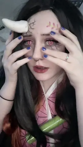 i dont have this cosplay anymore #nezuko #nezukocosplay #demonslayercosplay #fyp #foryoupage 