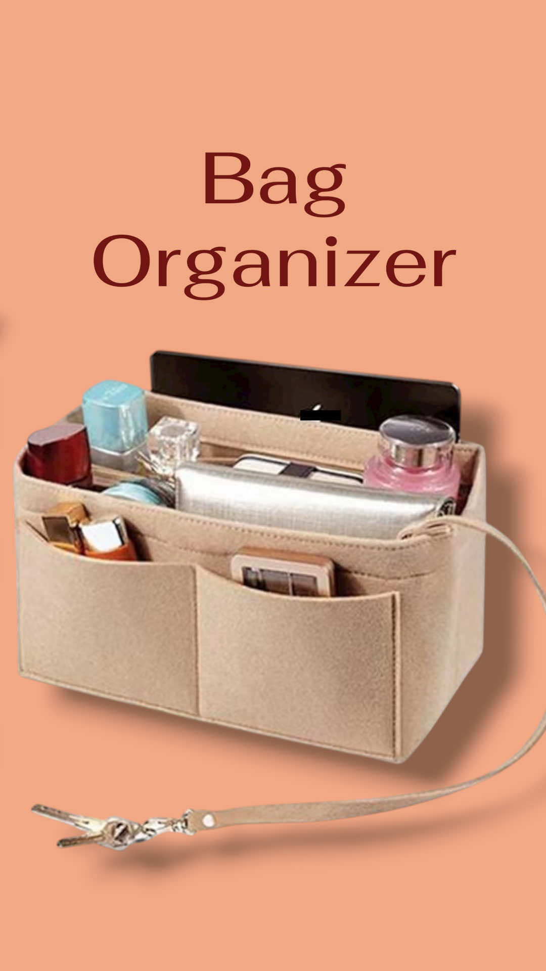 Mas Organized pg may ganito ang bag mo #bagorganizer #sulitfinds #totebagorganizer #tiktokfinds  @Yas  
