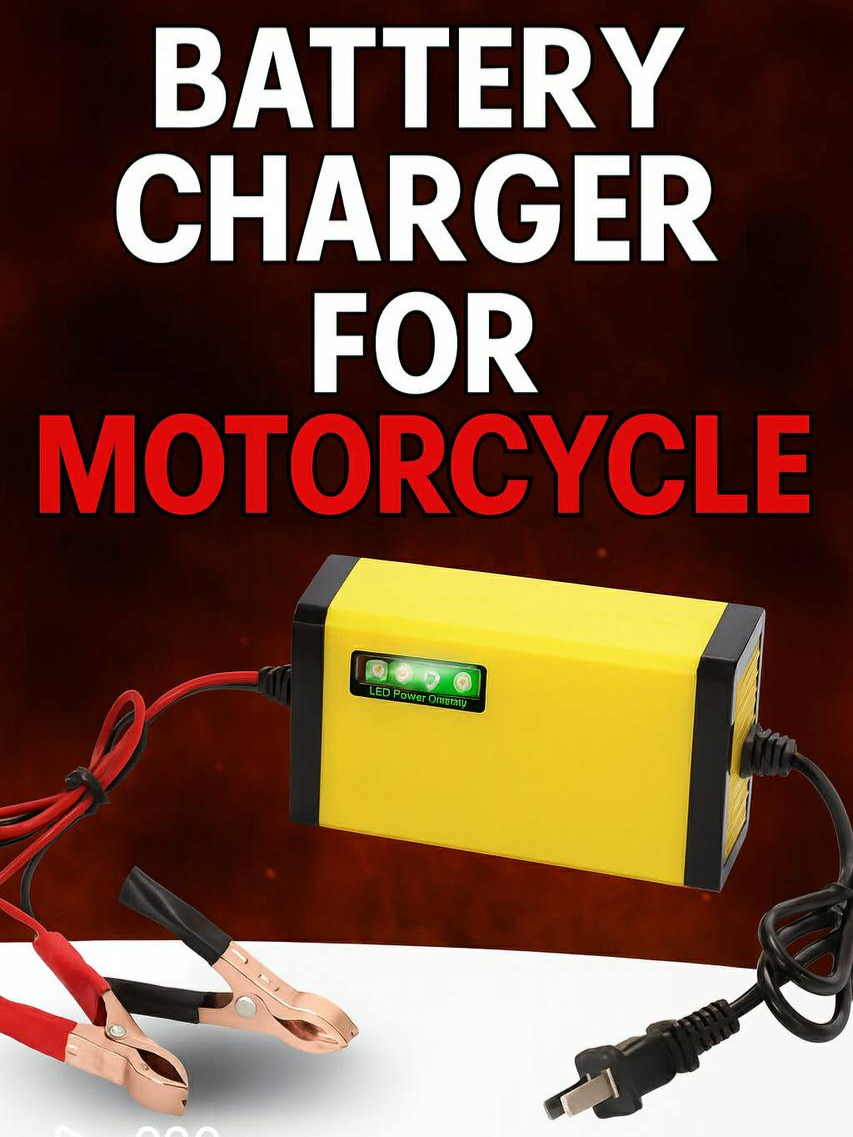 Smart 12V Battery Charger na perfect pang motor at kotse—may auto-stop, reverse protection, at super easy gamitin. Ideal para maiwasan ang biglaang low-batt hassle sa biyahe. #12VBatteryCharger #SmartChargerPH #CarEssentialsPH #MotorcycleAccessories #HolidayDrive