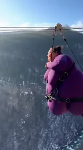 What a day! Another big Zipline Ooooops. She is Ok. Don’t worry 