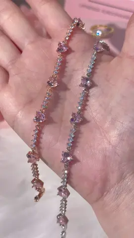 7Heart Bracelet 😍💕#jewelry #bracelet #christmas #fyp #tiktokmademebuyit 