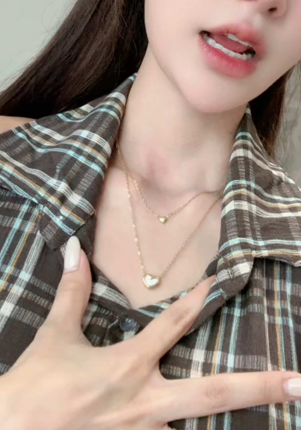 สวยยยย🥰 #สร้อยคอ #แบ่มแบ๊มรีวิว 