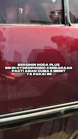 🌧️ PERISAI GAIB ANTI AIR DARI SOLUSI AUTO CARE! 🌧️ Hentikan kekhawatiranmu soal musim hujan yang bikin mobil cepat kotor! 😩 Dengan Instant Coating Hidrofobik kami, kendaraanmu siap menghadapi segala cuaca! 🛡️ Produk kami menciptakan barrier (penghalang) super licin yang memaksa air dan kotoran untuk beading (membentuk bulir) dan langsung sheeting (meluncur) dari permukaan cat. Rasakan sendiri bedanya! Mobil bersih lebih lama, perawatan lebih gampang. 💪 Amankan cat mobilmu sekarang juga dengan Solusi Auto Care! #pengkilapmobil #SolusiAutoCare #fyp #viral #perawatanmobil 