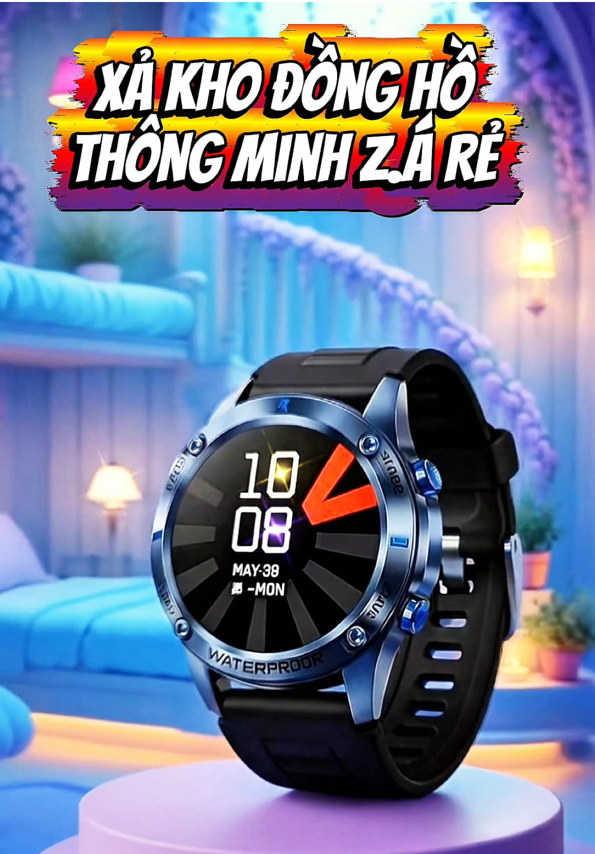 Đồng Hồ Thông Minh Z.Á Rẻ. Chống Nước. Màn Oled#donghochinhhang #xuhuong 