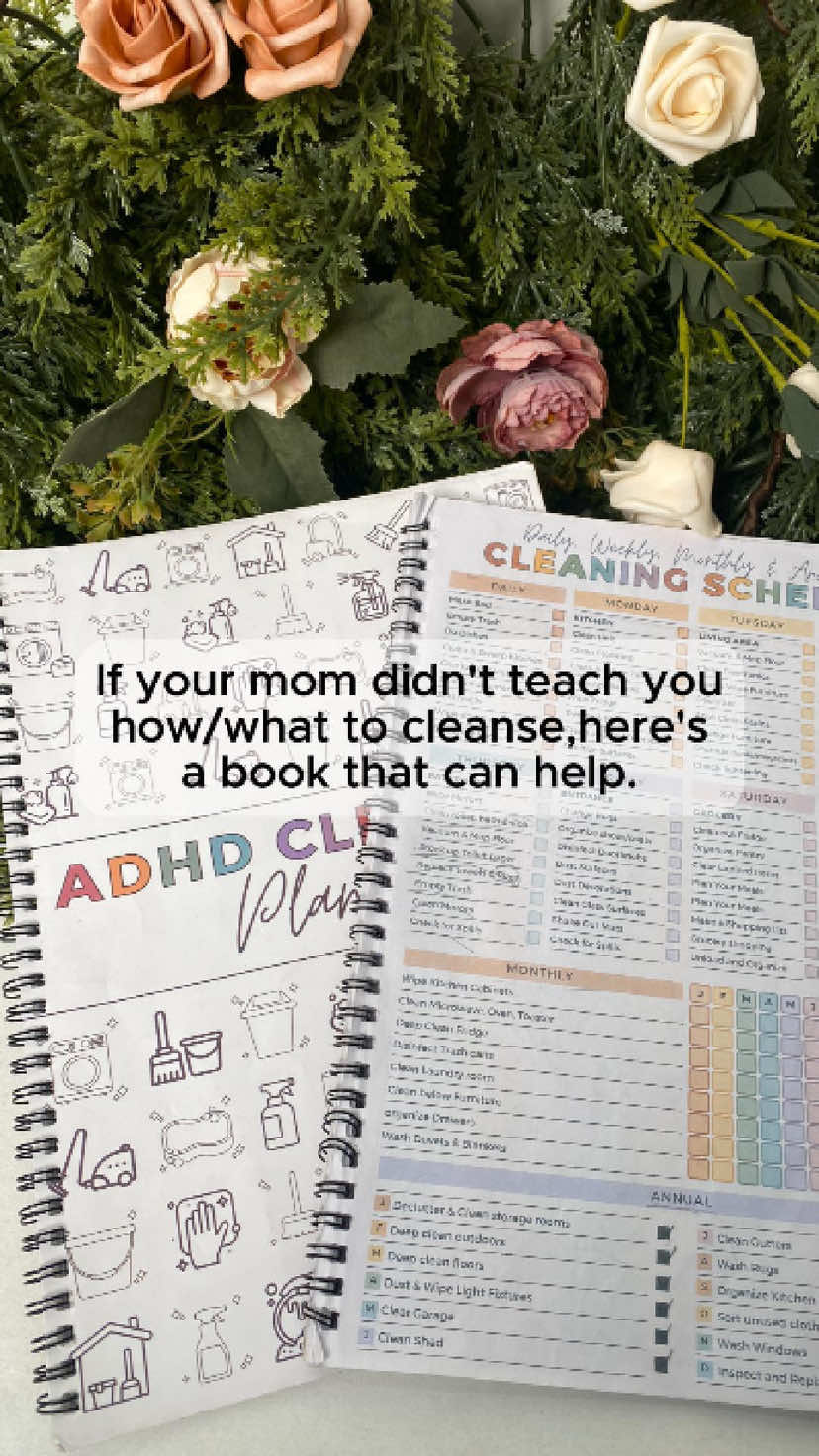 First look at the ADHD Cleaning Planner 👀 If you get overwhelmed by housework or start cleaning one thing and end up with 10 half-finished chores… this might be the game changer we needed ✨#adhd #adhdtiktok #messyroom #tiktokshopblackfriday #tiktokshopcybermonday 