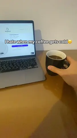 No More Cold Coffee#CoffeeLover #MugWarmer #hotcoffee 