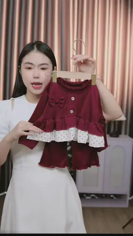 Sét xinh thiết kế cho bé gái mùa đông ấm áp #phamminhduc #setbegai  