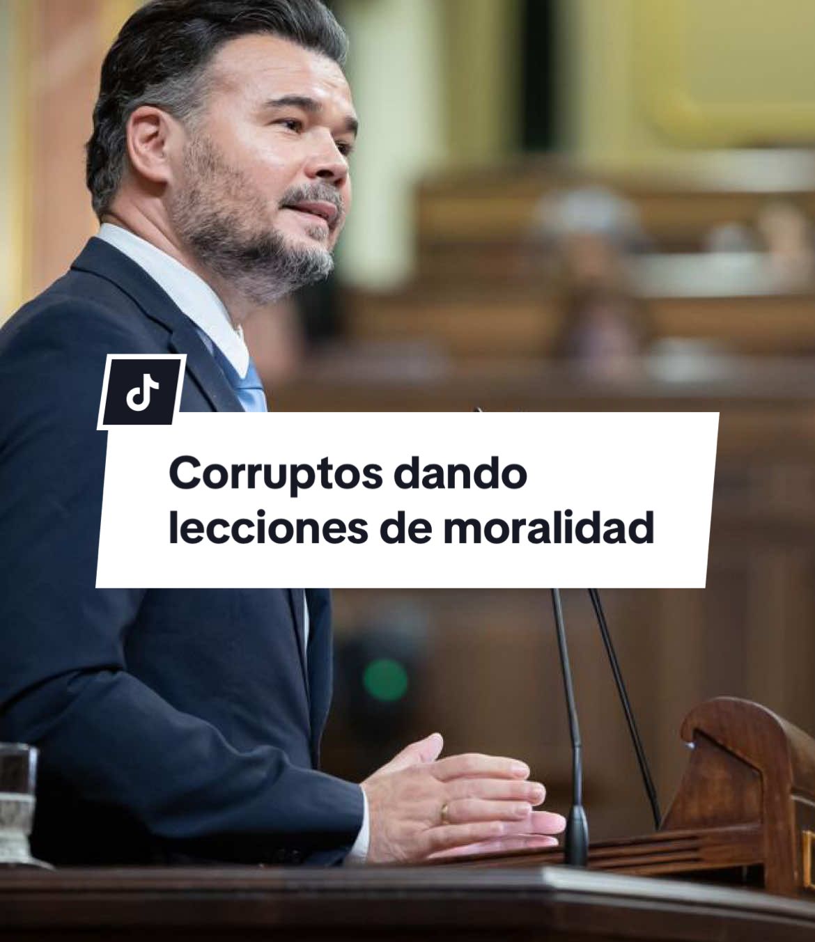 Corruptos dando lecciones de moralidad