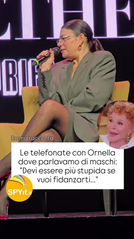 #Emma e le telefonate con #OrnellaVanoni quando si parlava di #maschi: 