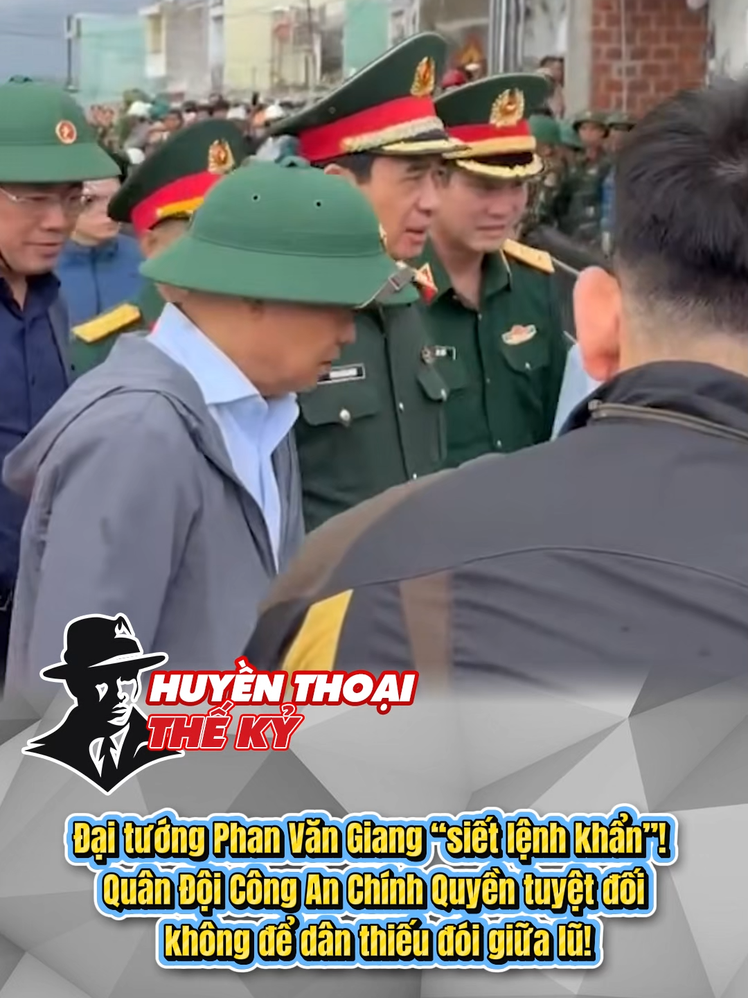 Giữa mưa lũ dữ Đại tướng Phan Văn Giang yêu cầu kích hoạt toàn bộ lực lượng: “An toàn của dân là ưu tiên số một” #xuhuong #LearnOnTikTok #botruongboquocphong #viral #fyp