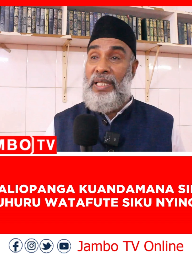 VIDEO: Makamu Mwenyekiti wa Bodi ya Wadhamini wa Msikiti wa Al Jumaa jijini Mwanza, Sherally Hussein Sherally amewataka waumini wa Kiislamu na Watanzania kwa ujumla kujiepusha na vitendo vyovyote vinavyoweza kusababisha vurugu, akisema matukio ya Oktoba 29 yametoa funzo muhimu kwa taifa. Akizungumza na Jambo TV jijini Mwanza, Sherally amesema vurugu zilizojitokeza katika maeneo mbalimbali nchini zilitokana na baadhi ya watu kudhani kuwa ni masuala madogo, ilihali matokeo yake yalikuwa makubwa na yenye kuathiri utulivu wa jamii. “Sisi kama Waislamu tunapinga vikali hatua zozote au maneno yoyote au taasisi yoyote au chama chochote ambacho kina malengo ya kuleta vurugu katika nchi hii, vurugu zilizotokea Oktoba 29 zimetupa funzo, na kuna wakati tulidhania ni masihara lakini hayakuwa masihara tumeona matokeo yake,” amesema. Sherally ameonya kuhusu taarifa zinazodai kuwepo kwa makundi yanayopanga kuandamana Desemba 9, akieleza kuwa siku hiyo ni maalumu kwa maadhimisho ya Uhuru wa Tanganyika, hivyo haipaswi kuchanganywa na masuala yanayoweza kuathiri sherehe za kitaifa. “Kwahiyo Disemba 9 kujitokeza kwa kile wanachokitaka kufikisha ujumbe wanaoutaka sio siku yake hiyo ni siku ya sherehe, tunataka kusherekea uhuru wa Tanganyika, tusiingiziwe kitu mbadala wa sherehe tulizokuwa tumeandaa” amesema.