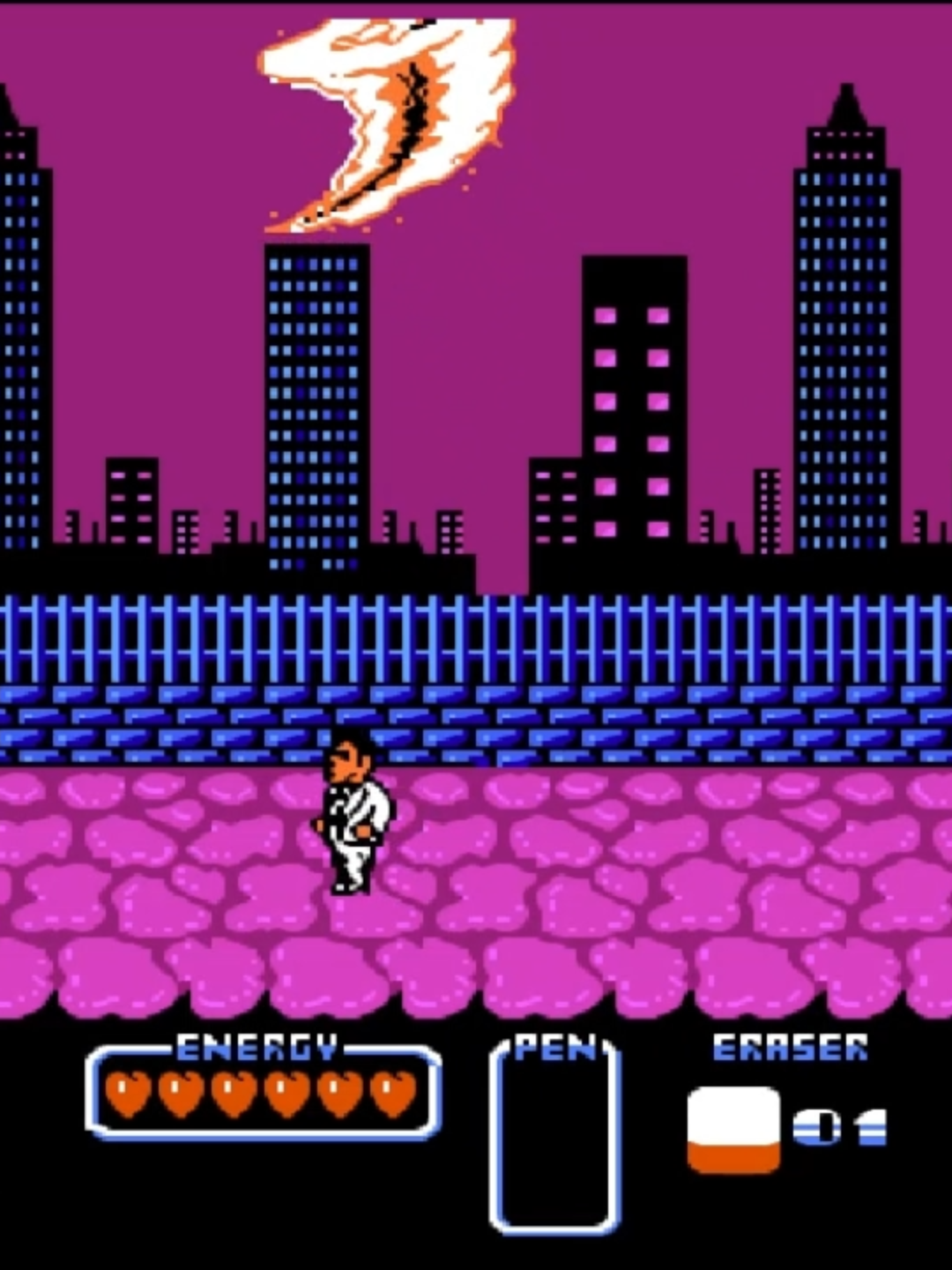 Cool World (Nintendo) Cool World (bra: O Mundo Proibido; prt: Outro Mundo) é um filme de live-action com animação adulta americano de 1992 do gênero fantasia, dirigido por Ralph Bakshi e escrito por Michael Grais e Mark Victor. Estrelado por Brad Pitt, Kim Basinger e Gabriel Byrne, seu enredo segue um cartunista que se encontra em um universo de desenho animado que ele acredita ter criado, onde é seduzido por uma de suas personagens, uma mulher fatal que quer se tornar uma humana de carne e osso.[3] Após o sucesso de Who Framed Roger Rabbit (1988) e seu próprio ressurgimento profissional na televisão no final da década de 1980, Bakshi concebeu a ideia de Cool World como um filme de terror. Ele levou a ideia para a Paramount Pictures e se comprometeu a dirigir o projeto; foi seu primeiro longa-metragem em quase uma década, o que marcaria o seu retorno nos cinemas. No entanto, a interferência do produtor Frank Mancuso Jr. levou a uma extensa reescrita por Michael Grais e Mark Victor, com uma colaboração não-creditada de Larry Gross. Como resultado, as relações entre Bakshi, Mancuso e o estúdio se deterioraram, enquanto o filme teve uma produção altamente tumultuada. Foi lançado nos cinemas dos Estados Unidos em 10 de julho de 1992 sendo bastante criticado pelos críticos, que contestaram duramente o roteiro e os seus efeitos combinando animação com live-action; no entanto, a trilha sonora e os visuais receberam elogios. Também foi um fracasso de bilheteria, arrecadando US$ 14,1 milhões na América do Norte contra um orçamento de US$ 28 milhões.