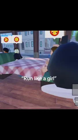 Run like a girl #roblox #cookpizza #runlikeagirl #fypp 